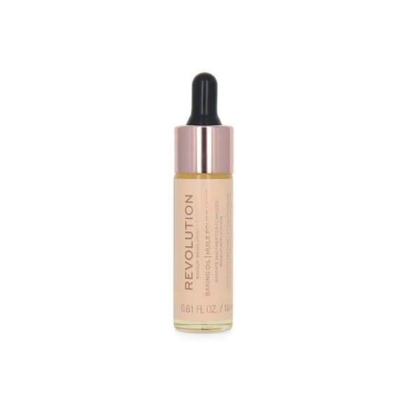 Revolution Skincare Baking Oil Primer Hydrating & Nourishing 0.61 Fl Oz Dropper - Picture 1 of 2